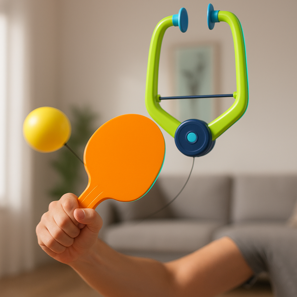 Door‑Jam Ping Pong Trainer