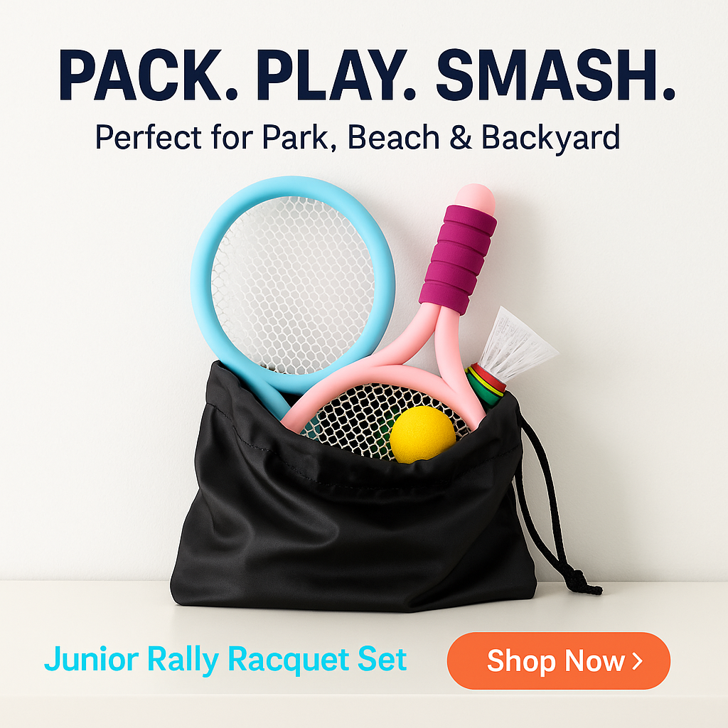 Junior Rally Racquet Set