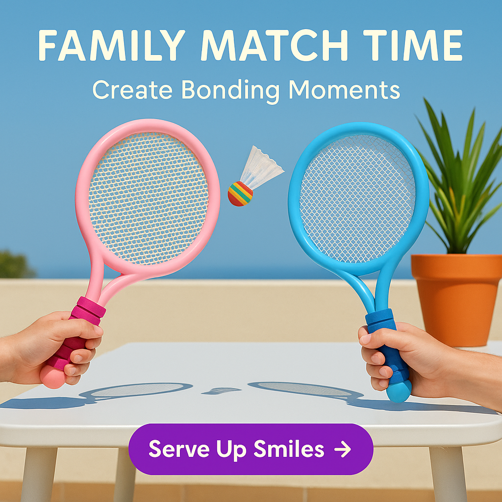 Junior Rally Racquet Set