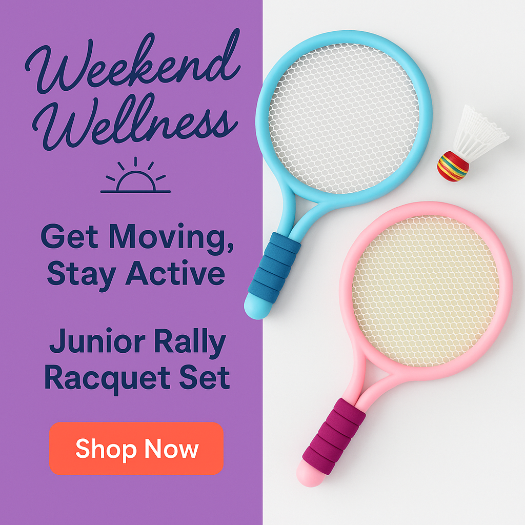 Junior Rally Racquet Set