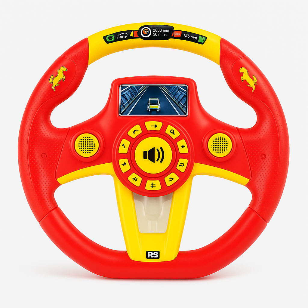 Kids Musical Steering Wheel Toy