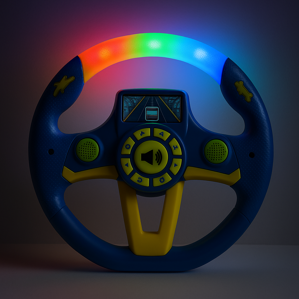 Kids Musical Steering Wheel Toy