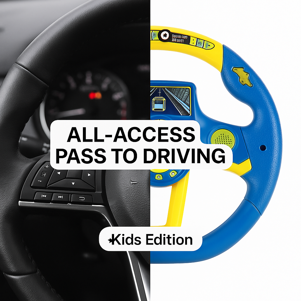 Kids Musical Steering Wheel Toy
