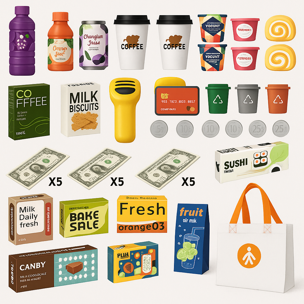 Mini Market Magic Playset