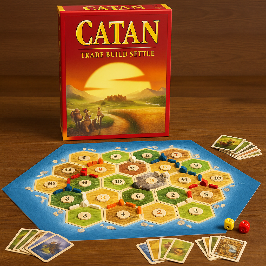 Catan - Trade Build Settle