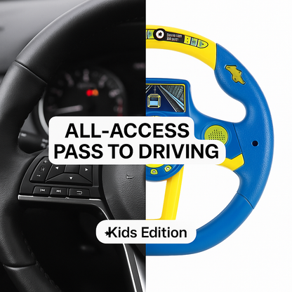 Kids Musical Steering Wheel Toy
