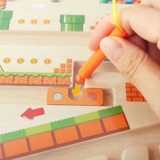 Montessori Magnetic Bead Maze