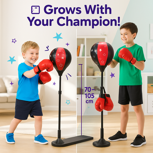 Power Punch Adjustable Boxing Kit
