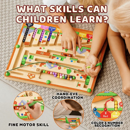 Montessori Magnetic Bead Maze